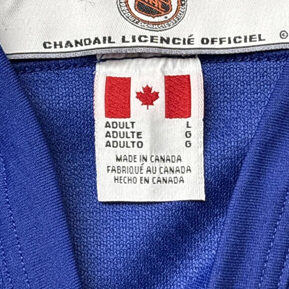 Vintage Toronto Maple Leafs Hockey Jersey Koho Size Large Blank Official NHL - Picture 4 of 13